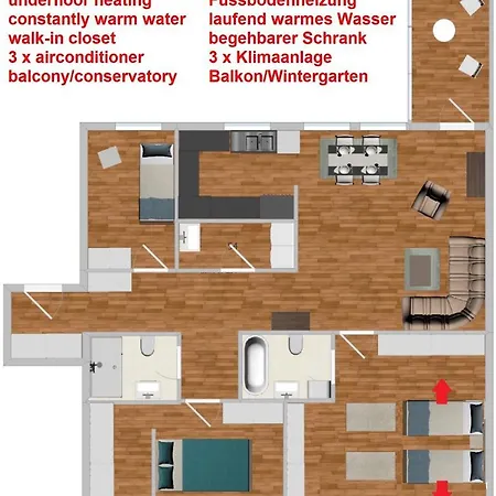 Appartement Swiss Luxury 132m2 *