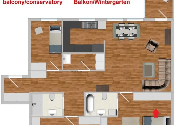 شقة Swiss Luxury 132m2 *