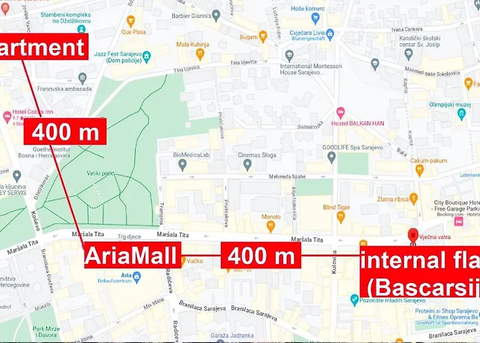 شقة Swiss Luxury 132m2 سراييفو